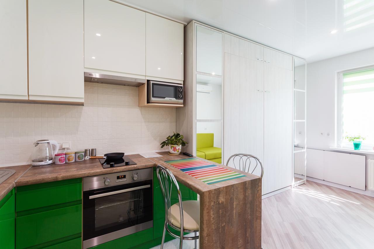 Modern Studio Apartments Kiev Eksteriør bilde